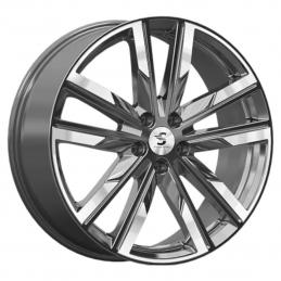 КиК КР014 (20_Geely Tugella) 8x20 PCD5x108 ET46 DIA 63.35  Diamond gloss graphite